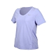 NIKE 女短袖T恤-吸濕排汗 拼接網布 運動 上衣 慢跑 路跑 CU3235-569 粉紫銀 product thumbnail 1