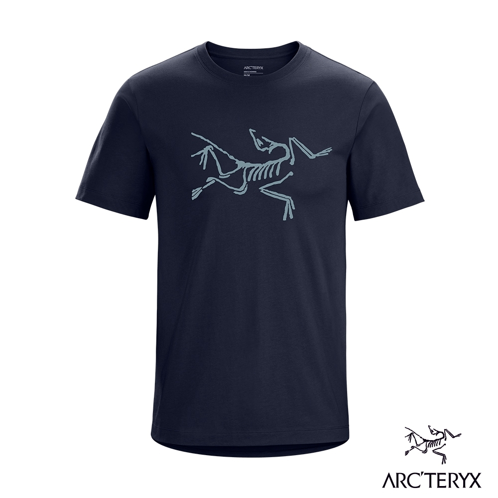 Arcteryx 始祖鳥 男 24系列 Archaeopteryx 100%有機棉 短袖休閒Tee 翠鳥藍