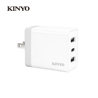 KINYO雙USB+Type-C充電器CUH5355