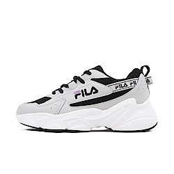 Fila Hidden Tape 7 [5-J944X-400] 女 休閒鞋 復古 慢跑 舒適 緩震 日常 穿搭 白黑