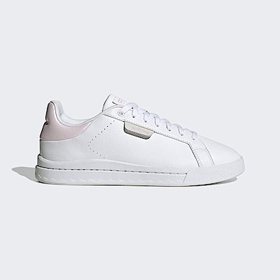 Adidas Court Silk [GZ9690] 女 休閒鞋 運動 簡約 皮革 日常 百搭 白鞋 愛迪達 白 粉