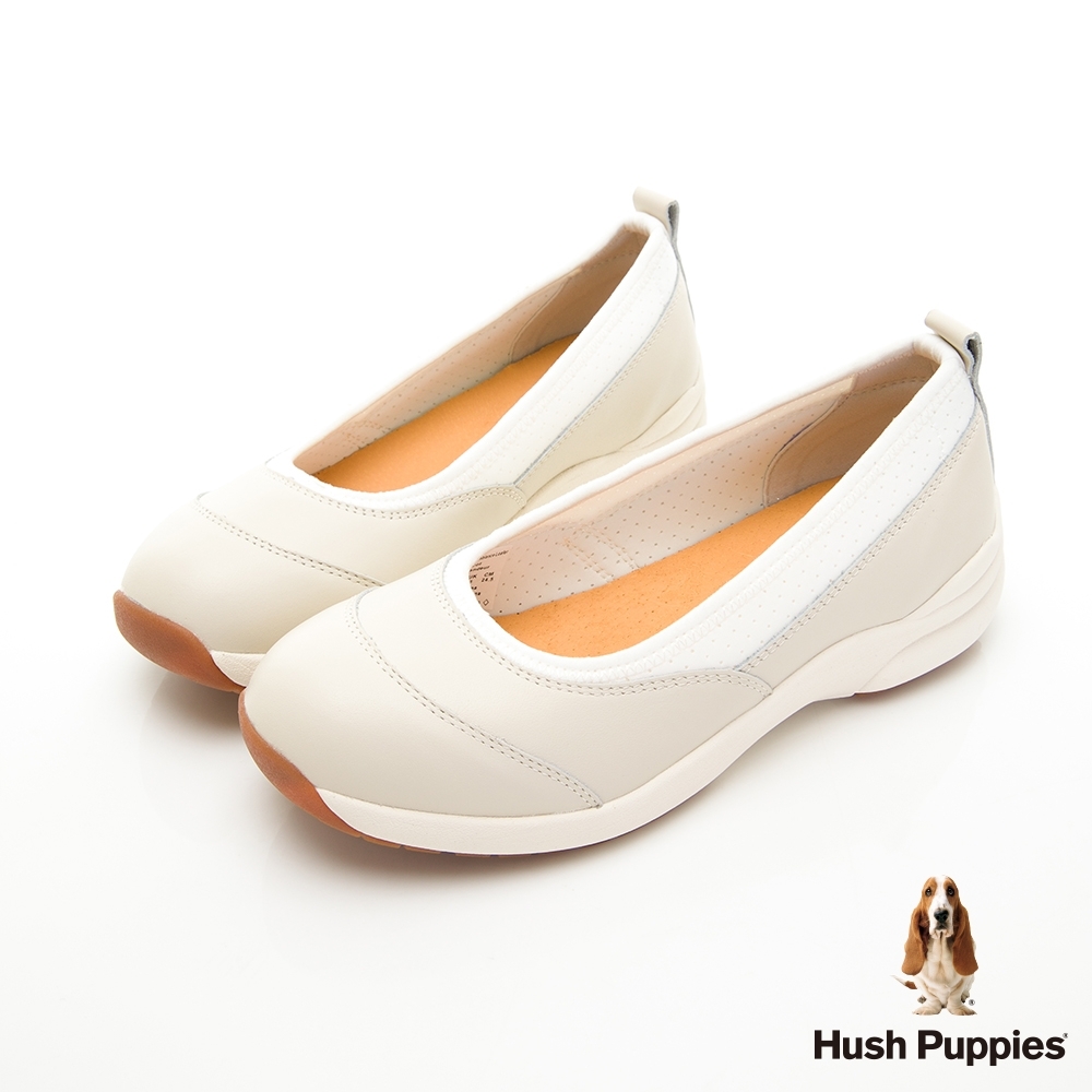 Hush Puppies Loafer 增高娃娃鞋 杏色 Yahoo奇摩購物中心