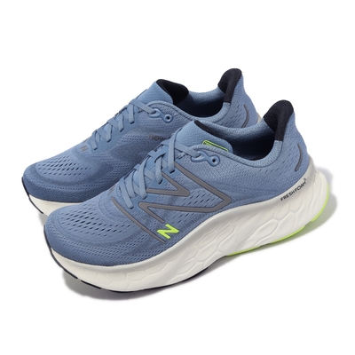 New Balance 慢跑鞋 More V4 2E 寬楦 男鞋 藍 灰 厚底 緩震 反光 運動鞋 紐巴倫 NB MMORCP4-2E