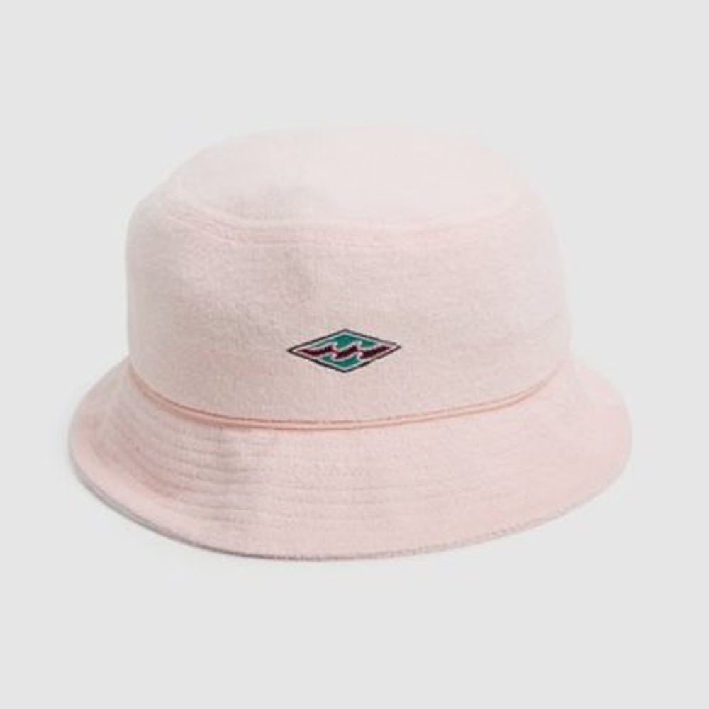 BILLABONG TERRY BUCKET HAT 遮陽帽 粉-9603325BG5