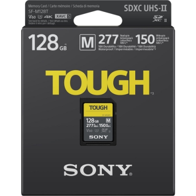 SONY SF-M128T SD SDXC 128G 128GB 277MB/S V60 TOUGH UHS-II 高速記憶卡 (公司貨) 支援 4K  | SDXC 128GB | Yahoo奇摩購物中心