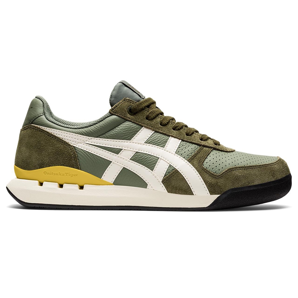 Onitsuka Tiger鬼塚虎-ULTIMATE 81 EX 休閒鞋 綠底白邊 1183B510-301