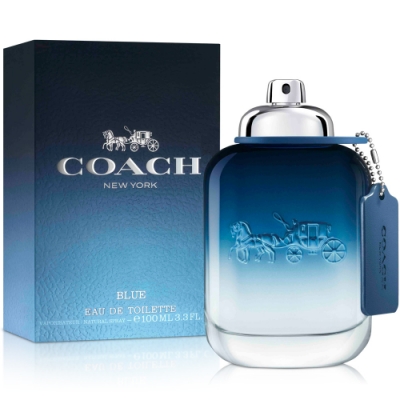 COACH 時尚藍調男性淡香水100ml