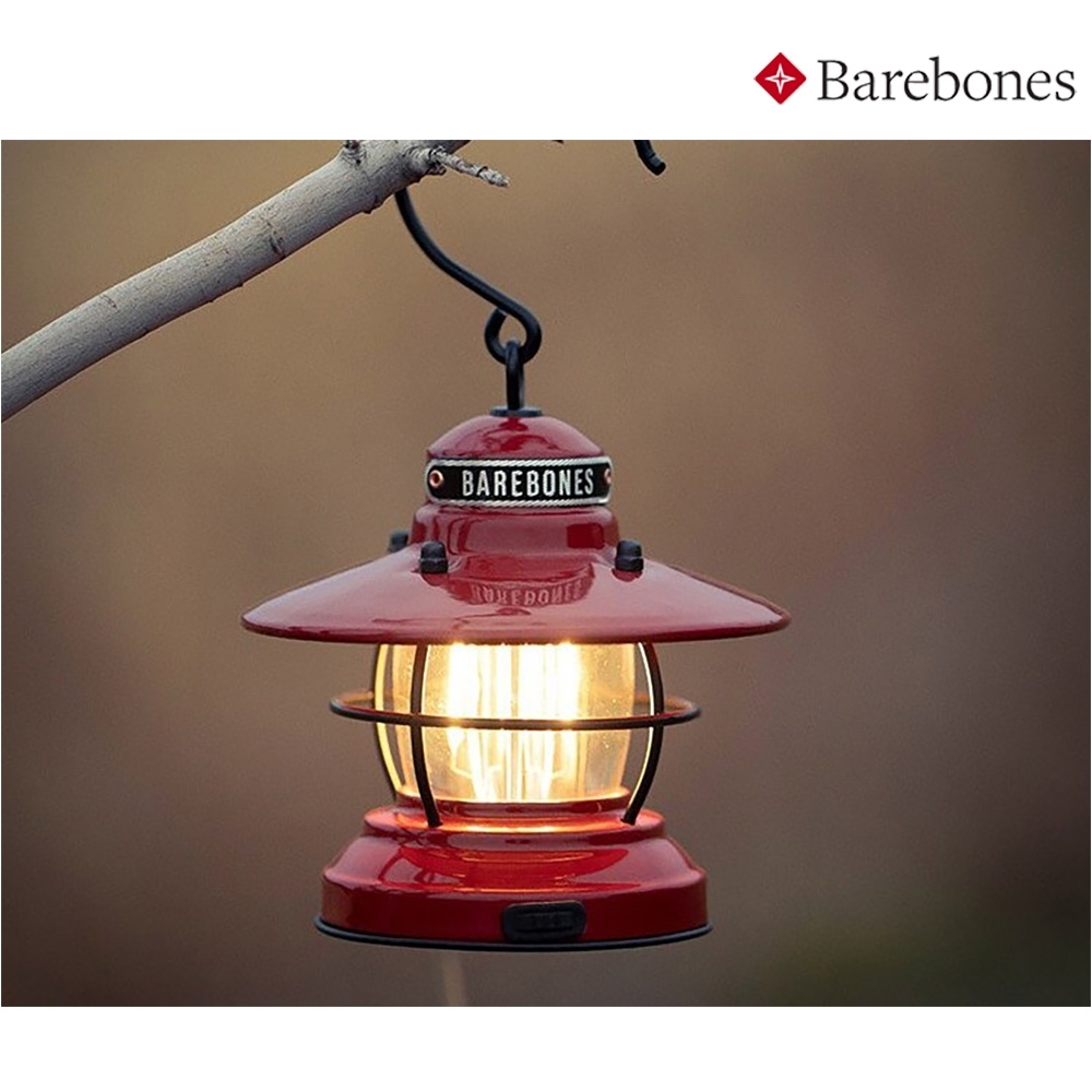 Barebones 吊掛營燈 Mini Edison Lantern LIV-274 / 紅色