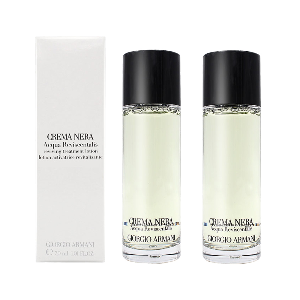 Giorgio Armani 亞曼尼 黑曜岩新生奇蹟嫩膚露30mlx2入-公司貨