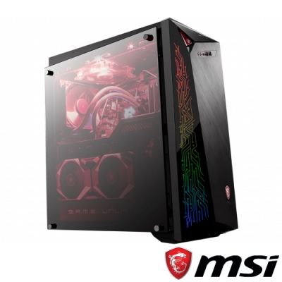 MSI微星 Infinite X Plus-485電競電腦i9-9900KF/2080Ti