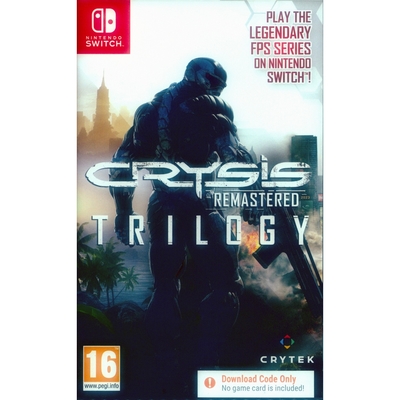 末日之戰 重製版 三部曲 Crysis Trilogy Remastered - NS Switch 中英日文歐版 盒裝序號