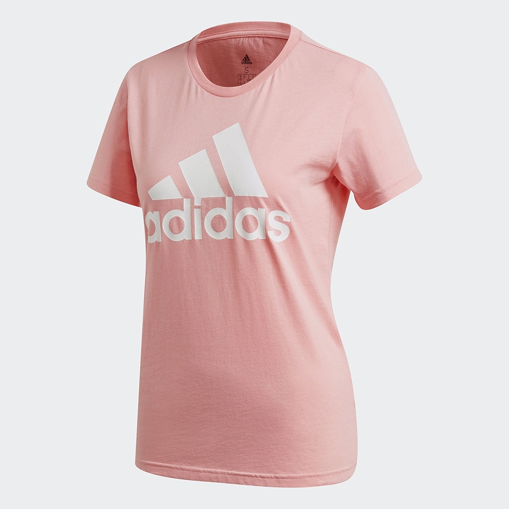 adidas LOGO 短袖上衣 女 FQ3239