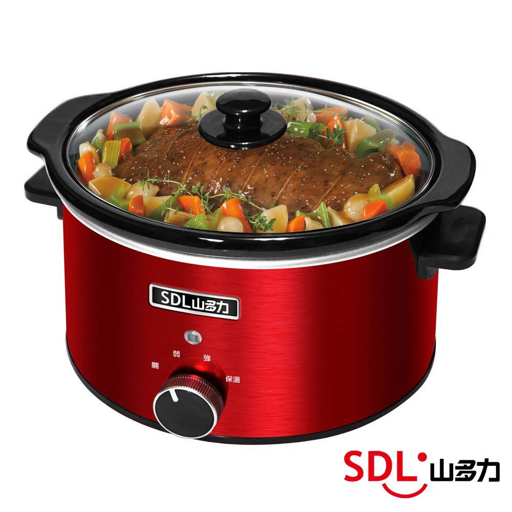 SDL 山多力 3.5L陶瓷慢燉電鍋 SL-SC3528