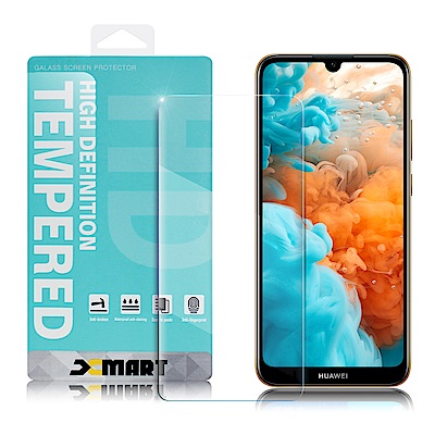 Xmart for HUAWEI Y6 Pro 2019 薄型 9H 玻璃保護貼