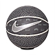 Nike 籃球 8P NY VS NY Basketball 7號球 室內外 橡膠材質 耐磨 水泥地可用 黑 銀 N100334108107 product thumbnail 1