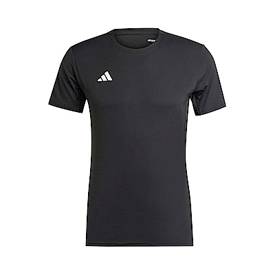 Adidas Adizero E Tee IN1156 男 短袖 上衣 亞洲版 運動 慢跑 訓練 修身 吸濕排汗 黑