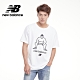 【New Balance】插畫聯名相相撲短袖Tee_中性_白色_MT03520WT product thumbnail 1