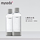 mysoda 1L專用水瓶 2入-灰 2PB10F-MG product thumbnail 1