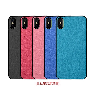 QinD Apple iPhone XR 布藝保護套