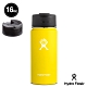 美國Hydro Flask 咖啡蓋寬口保溫鋼瓶473ml 檸檬黃 product thumbnail 2