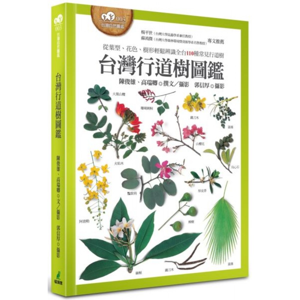 台灣行道樹圖鑑（從葉型、花色、樹形輕鬆辨識全台11...... | 拾書所