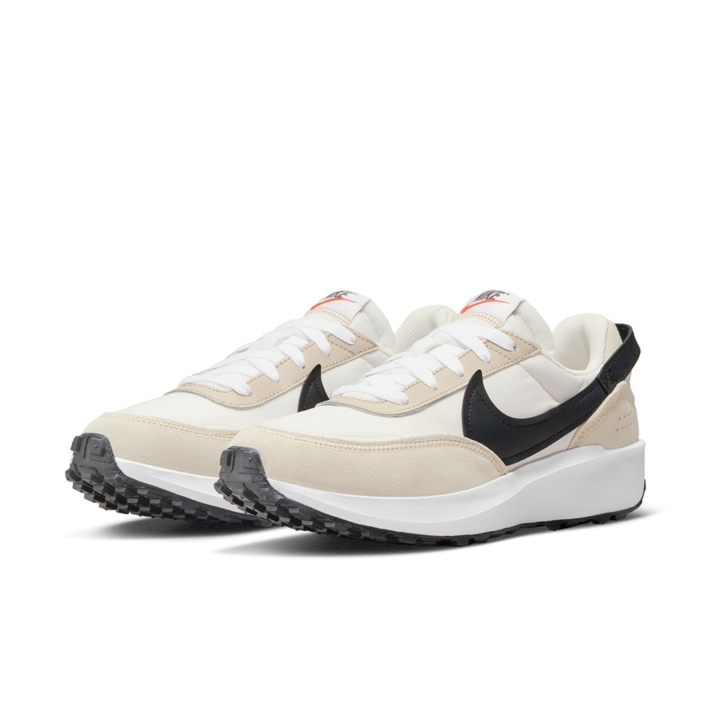 NIKE 慢跑鞋運動鞋緩震女鞋米白DH9523102 WMNS NIKE WAFFLE DEBUT