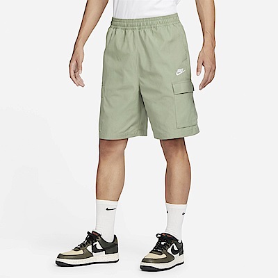 Nike AS M NK CLUB CARGO SHORT [FB1247-386] 男 短褲 休閒 工裝 抗撕裂 綠