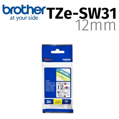 brother TZe-SW31 卡通護貝標籤帶 ( 12mm 白色SNOOPY )