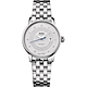 MIDO 美度 官方授權權 BARONCELLI SIGNATURE 永恆系列經典女錶(M0372071103601)銀色30mm product thumbnail 1