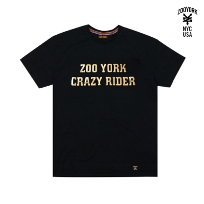 ZOO YORK-瘋狂騎士立體壓印短袖T-Shirt (男) Z830207