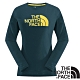 The North Face 女新款 LOGO長袖T恤_ 墨藍 N product thumbnail 1