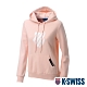 K-SWISS Shield Logo Hoodie刷毛連帽上衣-女-粉紅 product thumbnail 1