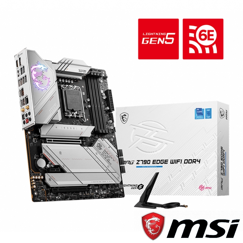 MSI微星 MPG Z790 EDGE WIFI DDR4 主機板