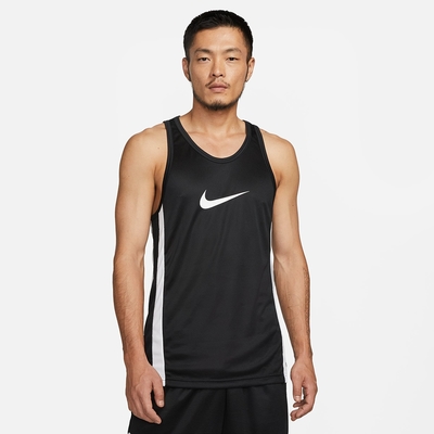 NIKE 背心 男款 運動背心 慢跑 AS M NK DF ICON JERSEY 黑 DV9968-010