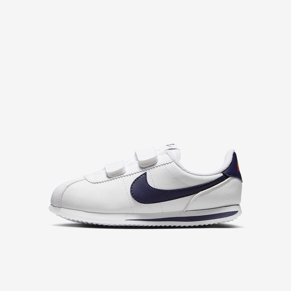 NIKE CORTEZ BASIC SL (PSV) 男女小童休閒鞋-白藍-904767106