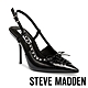 STEVE MADDEN-REVERB 綁帶尖頭鉚釘細跟高跟鞋-鏡黑色 product thumbnail 1