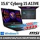 (500G SSD優惠組)msi微星 Cyborg 15 A13VE-650TW 15.6吋 電競筆電 (i5-13420H/16G/512G SSD/RTX4050-6G/Win11) product thumbnail 1
