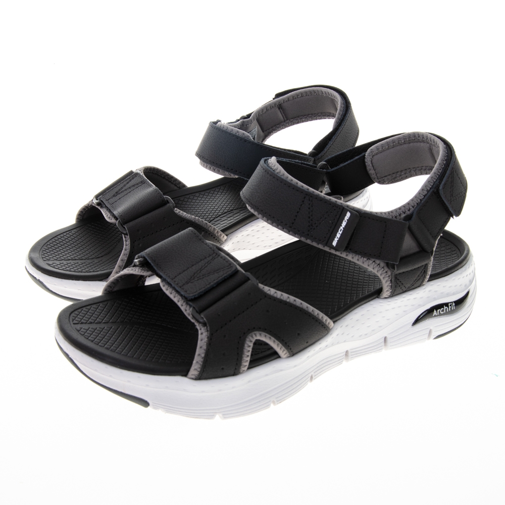 SKECHERS 男鞋 休閒系列涼鞋 拖鞋 ARCH FIT SANDAL - 237372BKW