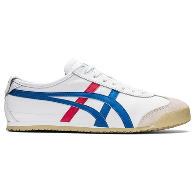 Onitsuka Tiger鬼塚虎-MEXICO 66休閒鞋白底黑銀線條DL408-0190 | 男性