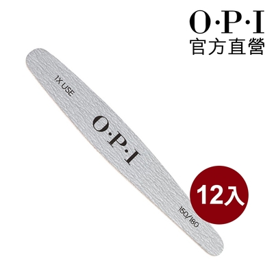 OPI #150/180 銀色可棄式搓片 (12片)- FI700-1 x12．指甲銼刀/磨棒/美甲工具/官方直營