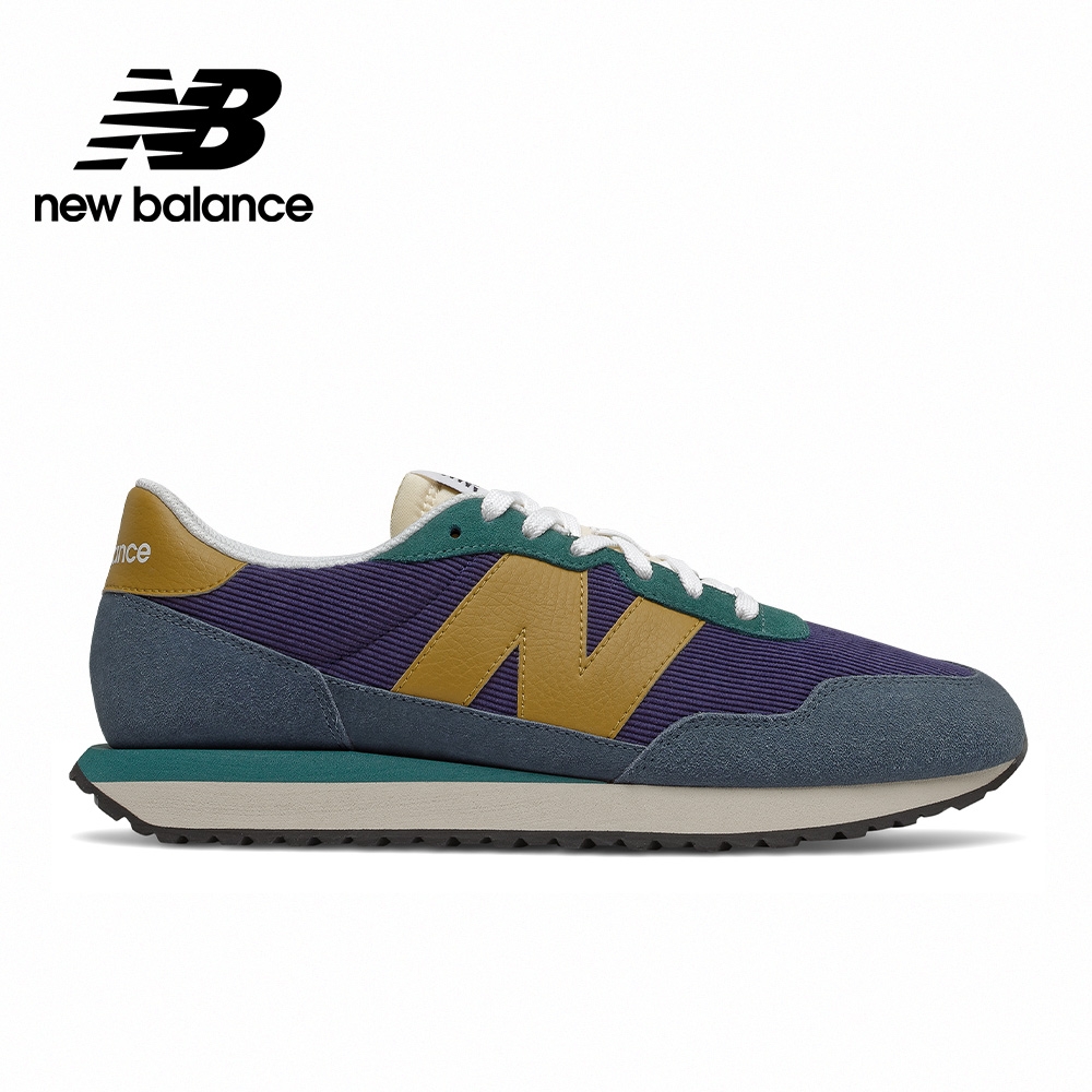 [New Balance]復古運動鞋_中性_藍綠咖_MS237LX1-D楦
