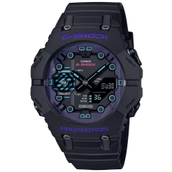 CASIO 卡西歐 G-SHOCK 藍牙連線 科幻宇宙雙顯腕錶 女神節 46mm / GA-B001CBR-1A