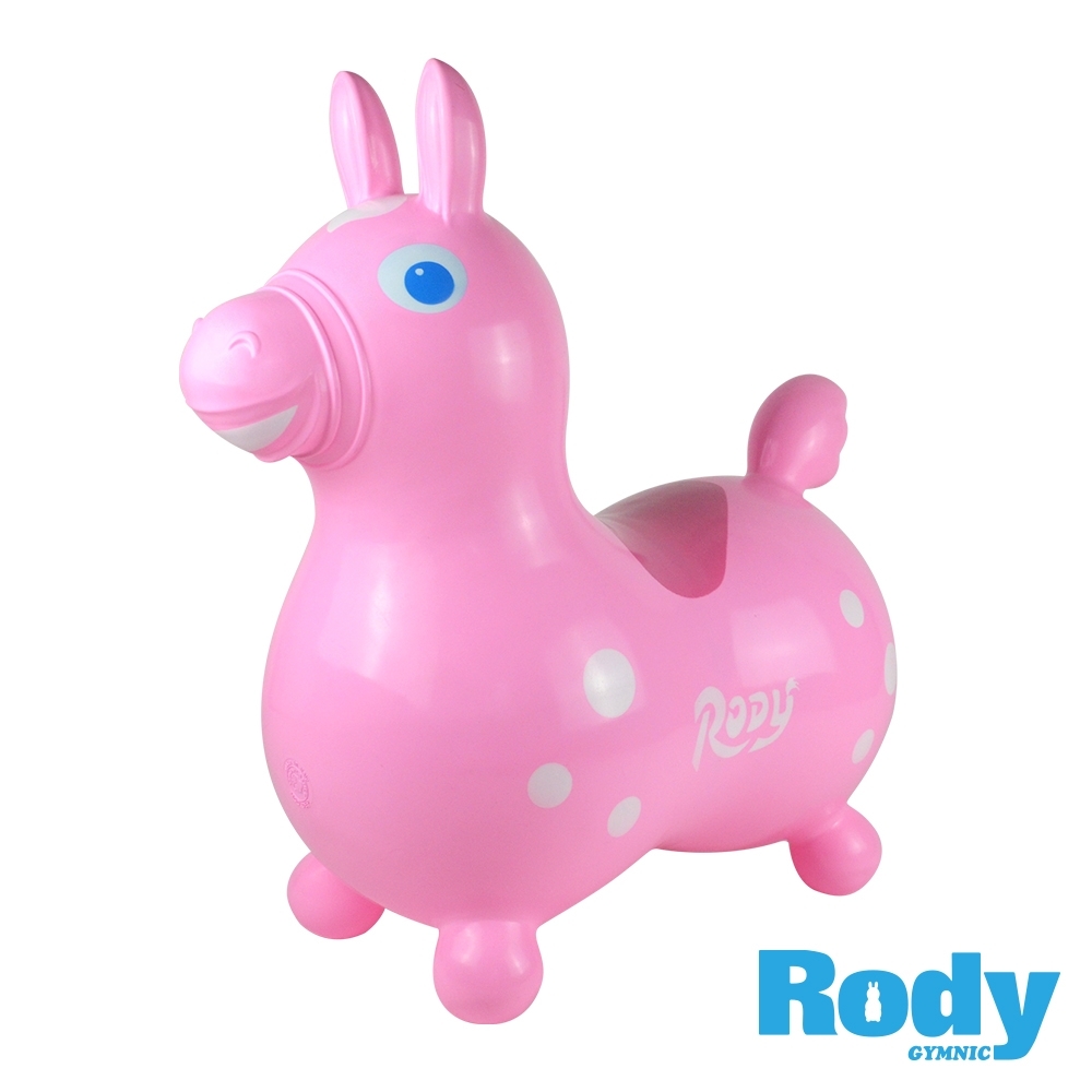 RODY跳跳馬-亞規限定版附打氣筒-粉紅色(義大利原裝進口)