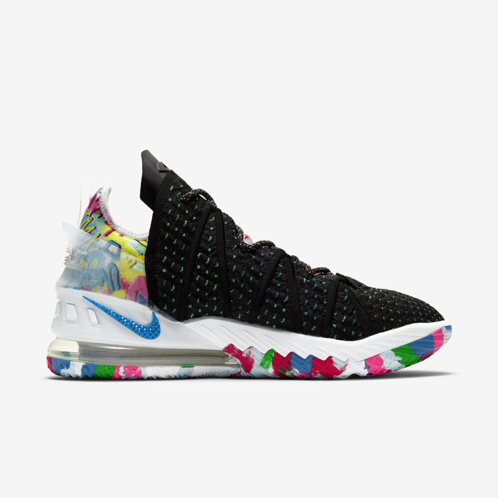 Nike Lebron Xviii Ep [CQ9284-002] 男鞋籃球運動休閒緩震抓地力穿搭黑