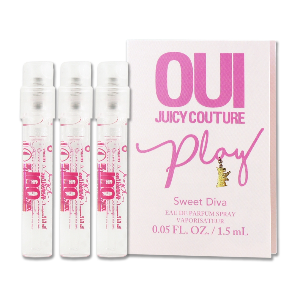 Juicy Couture 多情女神女性淡香精針管1.5ml*3