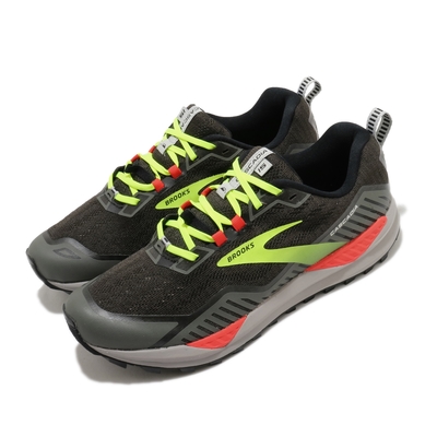 Brooks 慢跑鞋 Cascadia 15 2E 男鞋 路跑 緩震 DNA科技 透氣 健身 寬楦 黑 黃 1103402E076