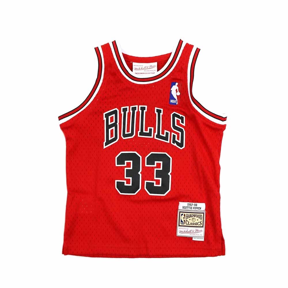 M&N 幼兒 G1 Swingman復古球衣 公牛隊 97-98 Scottie Pippen #33