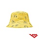 【PONY】雙面圖案漁夫帽- 黃色 product thumbnail 1