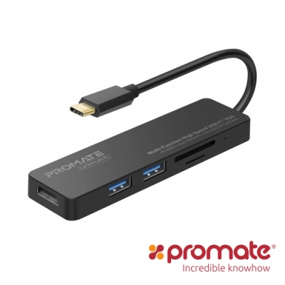 Promate USB3.0 to HDMI 綜合高速集線器(LinkHub-C)