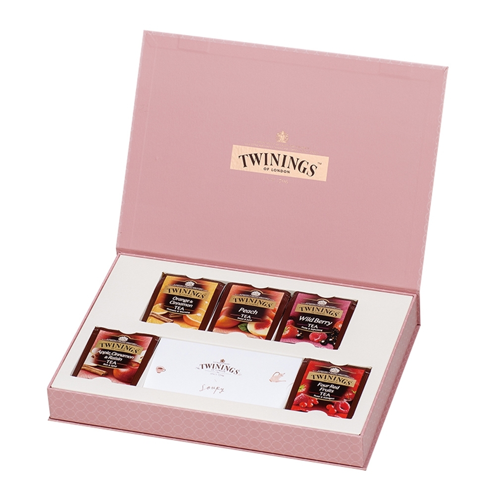 唐寧茶 藝術家禮盒-清氛花茶系列(20茶包)